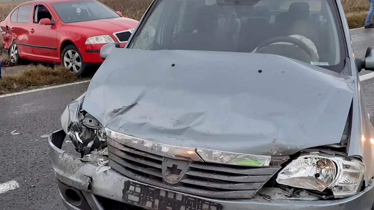 FOTO Accident cu patru răniţi în Tulcea, pe DN 22 – E87