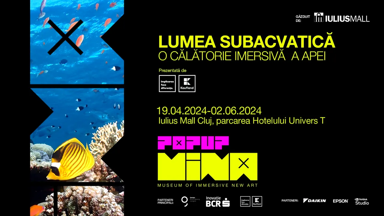 MINA lansează ediţia itinerantă MINA Pop-Up, proiect care debutează în Cluj-Napoca 