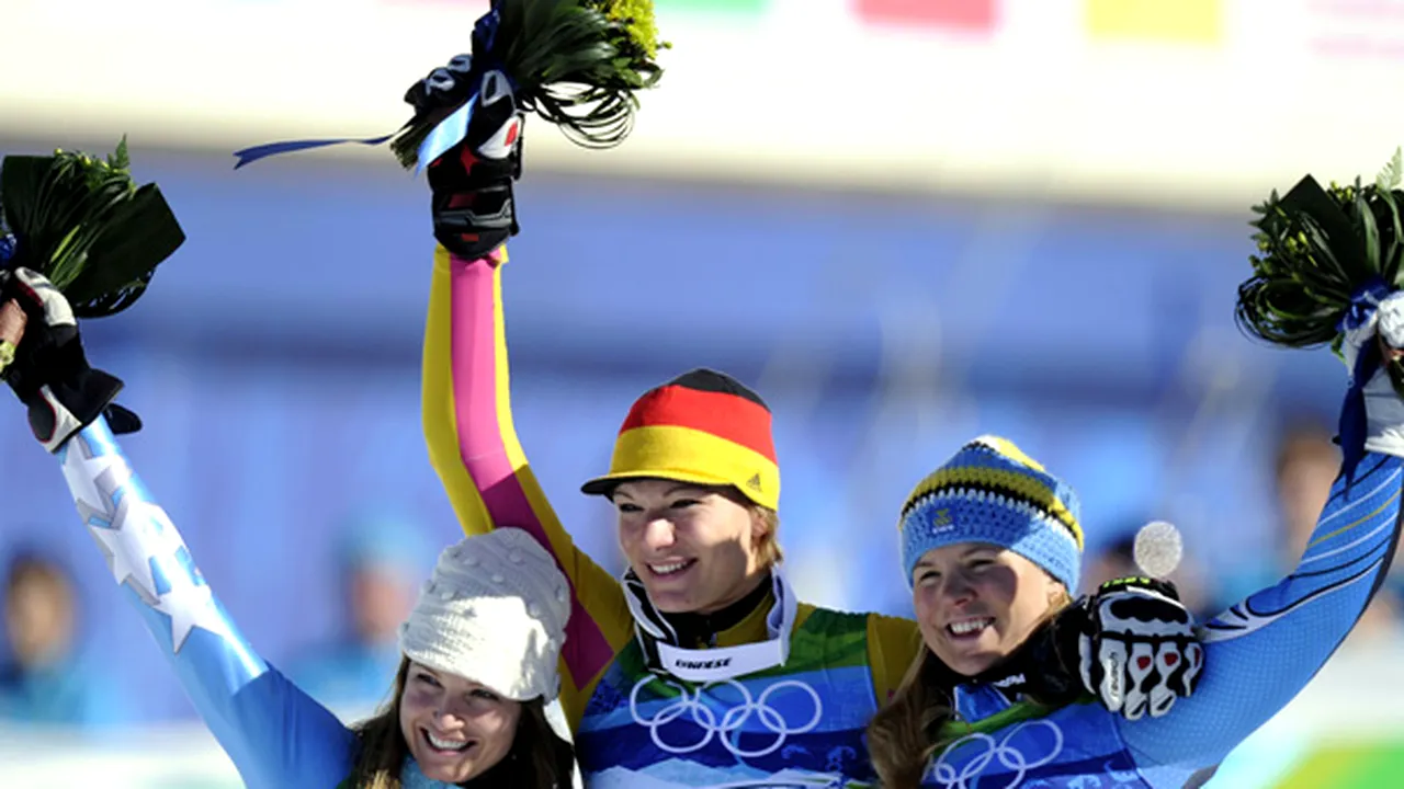 JO de Iarnă: Riesch a câştigat aurul în proba de slalom al super-combinatei feminine