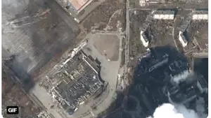 Ucraina: Imagini din satelit arată pagubele provocate de atacuri