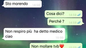 Ultimul mesaj trimis de o mamă bolnavă de COVID-19 fiului ei: 