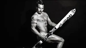 A pozat nud pentru a strânge fonduri de participare la JO 2010