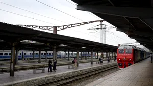 Misiune în gara din Roman după ce un paznic s-a accidentat și a căzut sub un tren