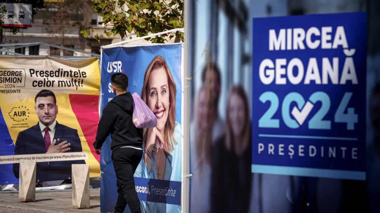 Afișe electorale vandalizate în Sibiu: trei fapte, din care două comise de aceeași persoană