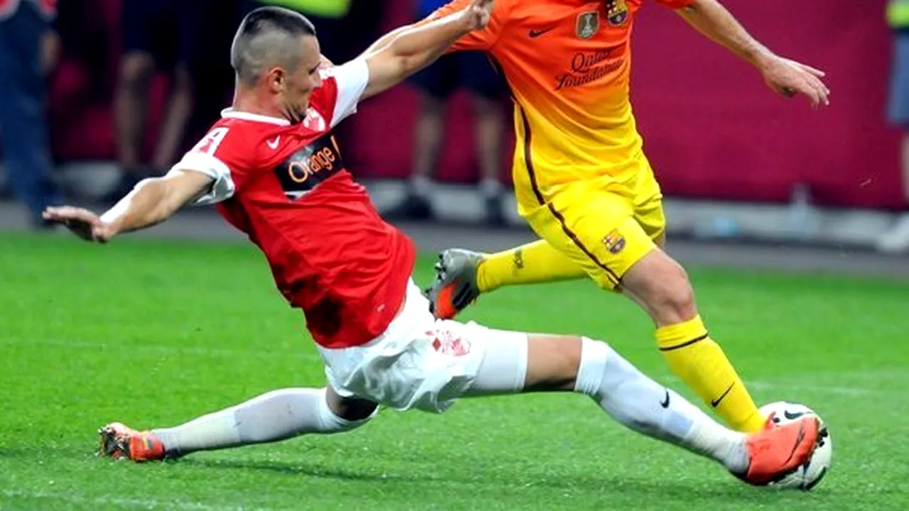 Cristian Borcea: Dinamo nu a fost mai prejos decât Barcelona