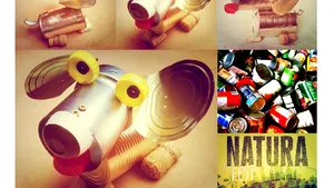 Ateliere de pictură pe sticlă şi jucării din componente de calculator, la NATURA Fest, din Capitală