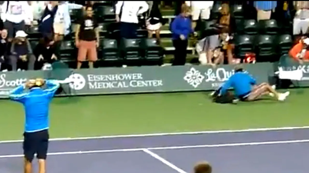 Nadal a provocat un accident la Indian Wells. Cum a reacţionat jucătorul - VIDEO