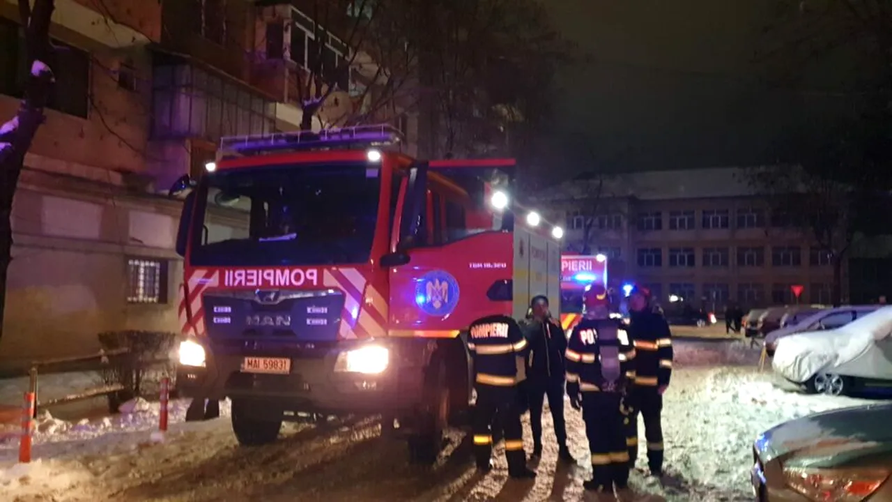 UPDATE: Explozie urmată de incendiu într-un apartament din Zalău: nouă răniți