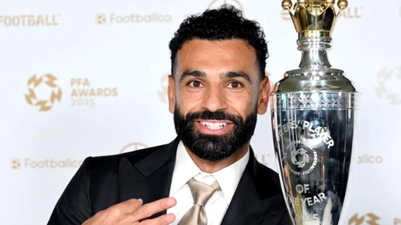Mohamed Salah a devenit primul fotbalist cu 3 trofee de cel mai bun jucător în Anglia