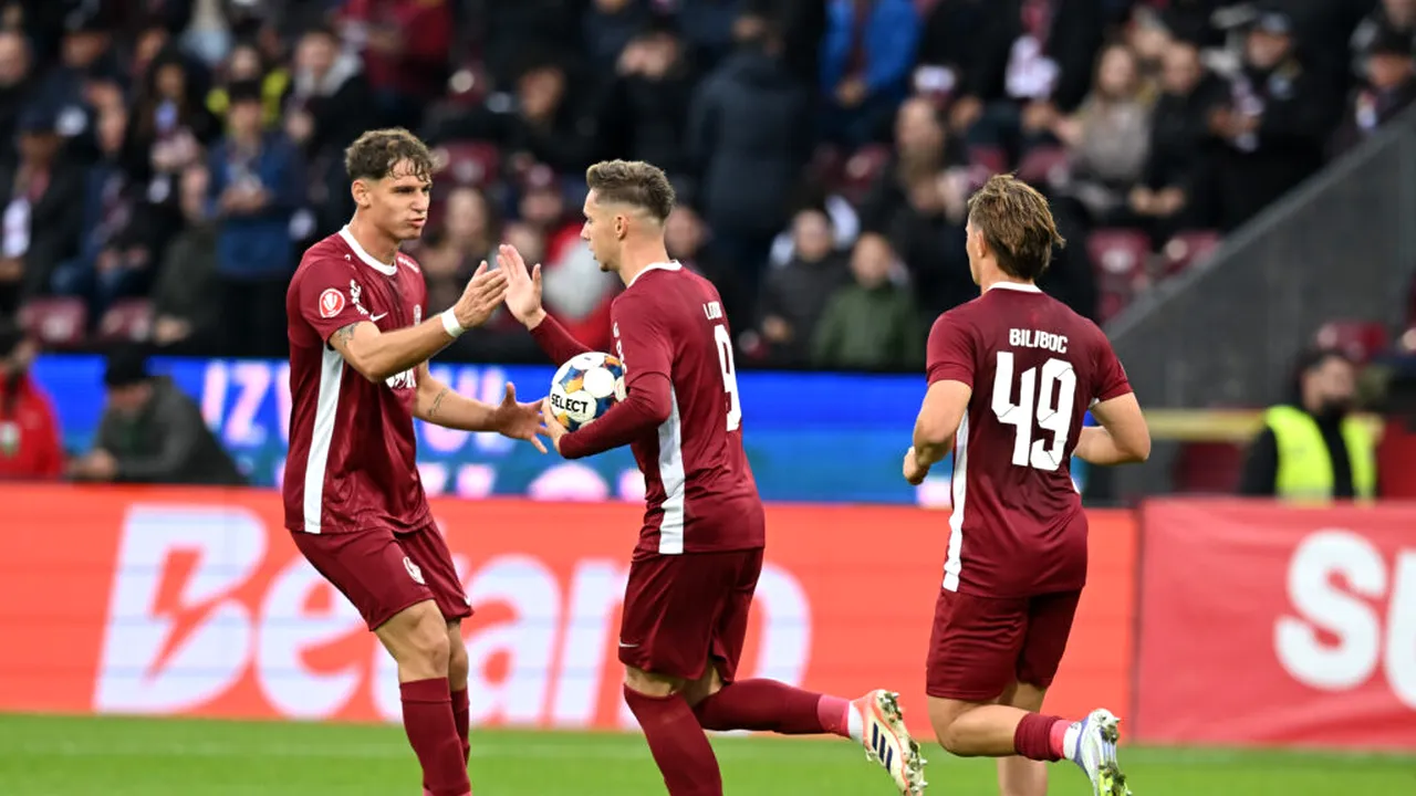 Deținătoarea trofeului, CFR Cluj, joacă joi, în ultima zi a etapei a 2-a din grupe în Cupa României