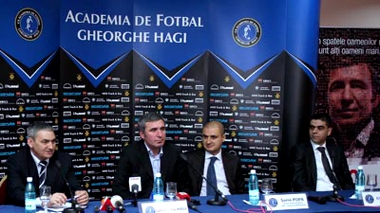 Academia Gheorghe Hagi va avea nouă terenuri de fotbal