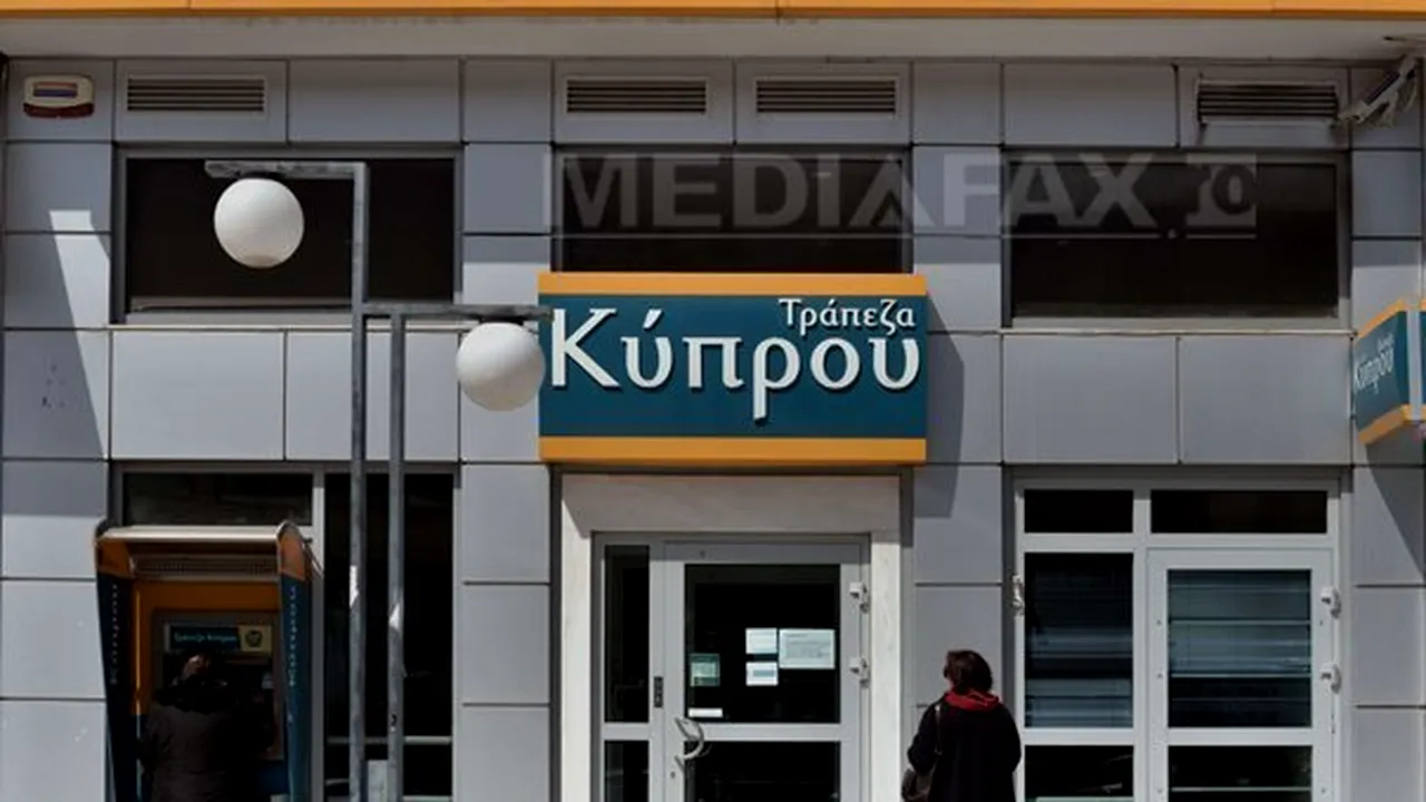 Persoane şi companii din România deţin depozite de circa 100 milioane euro în băncile cipriote