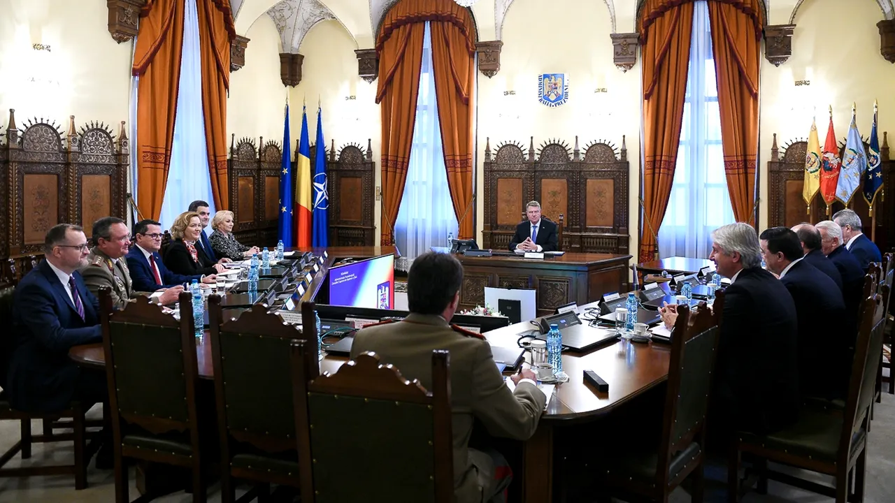 Iohannis a convocat pe 28 decembrie o nouă şedinţă a CSAT. Care sunt subiectele de pe ordinea de zi