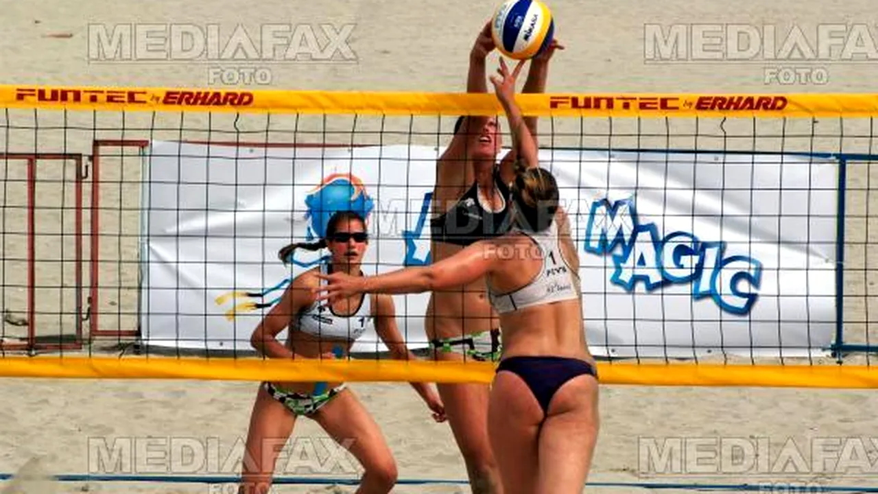 Începe Sibiu Sands: Peste 100 de echipe înscrise la volei pe plajă în Piaţa Mică