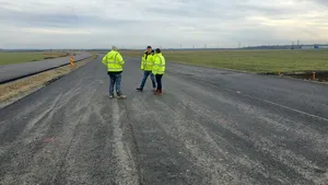 Iarna asta chiar a venit iarna și a lovit șantierele Autostrăzii Bucureștiului. Ce se întâmplă acum pe Lotul 3 Nord al A0