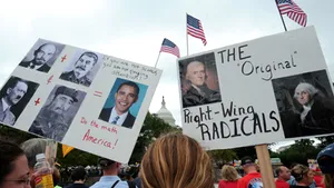 Proteste de amploare la Washington, împotriva politicii lui Obama - VIDEO, GALERIE FOTO