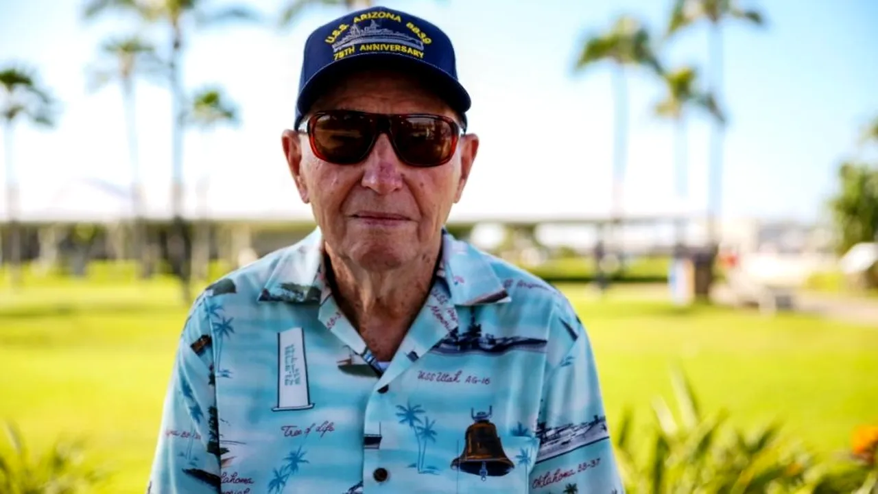 SUA: penultimul supravieţuitor de pe o navă scufundată la Pearl Harbor a murit la vârsta de 102 ani