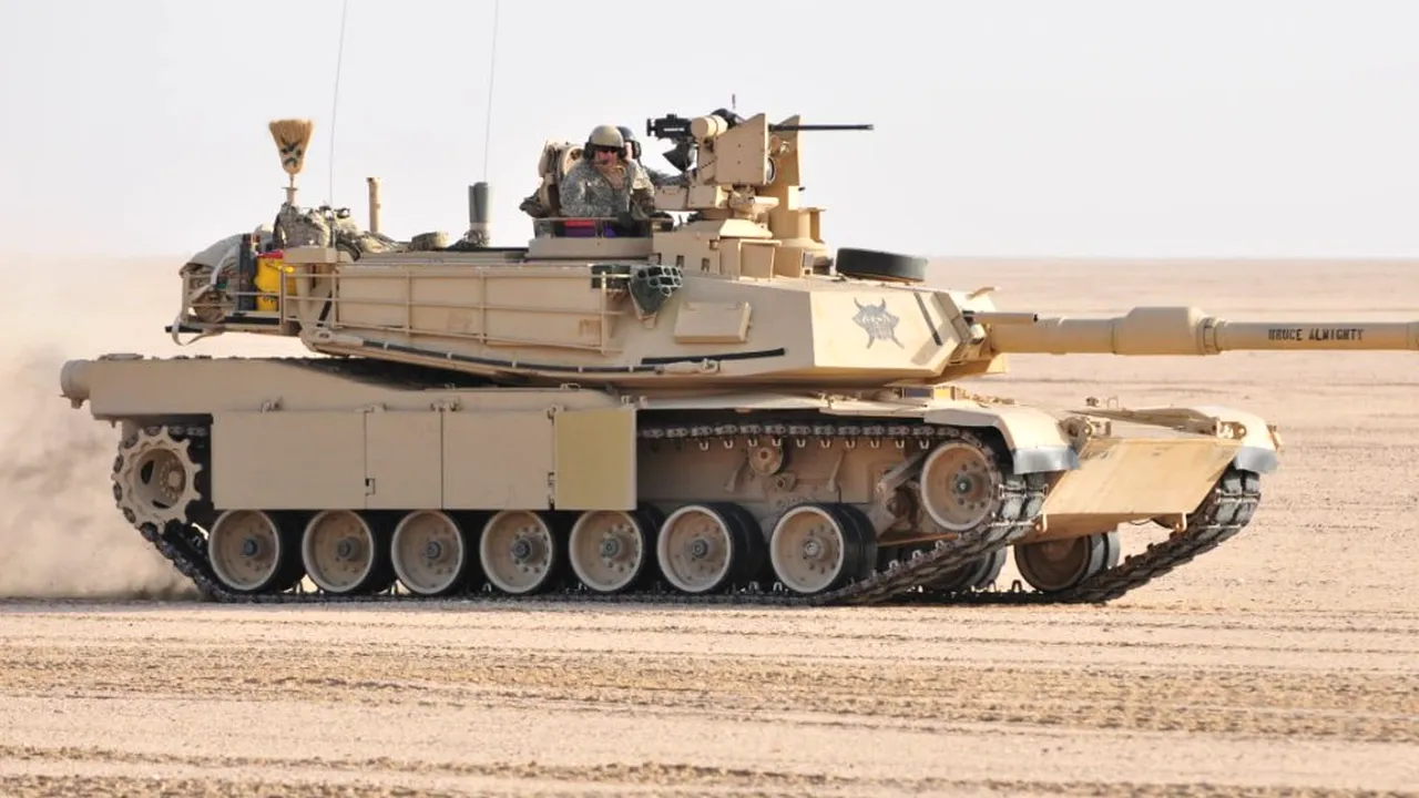 Programul de înzestrare a Forţelor Terestre Române cu tancuri Abrams intră în linie dreaptă