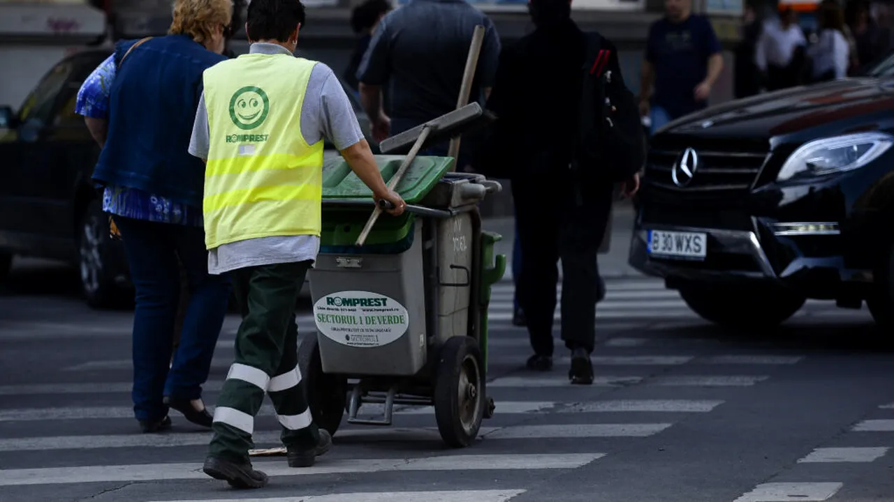 Romprest întrerupe serviciile publice de salubrizare în Sectorul 1. Consumatorii nu vor fi afectați