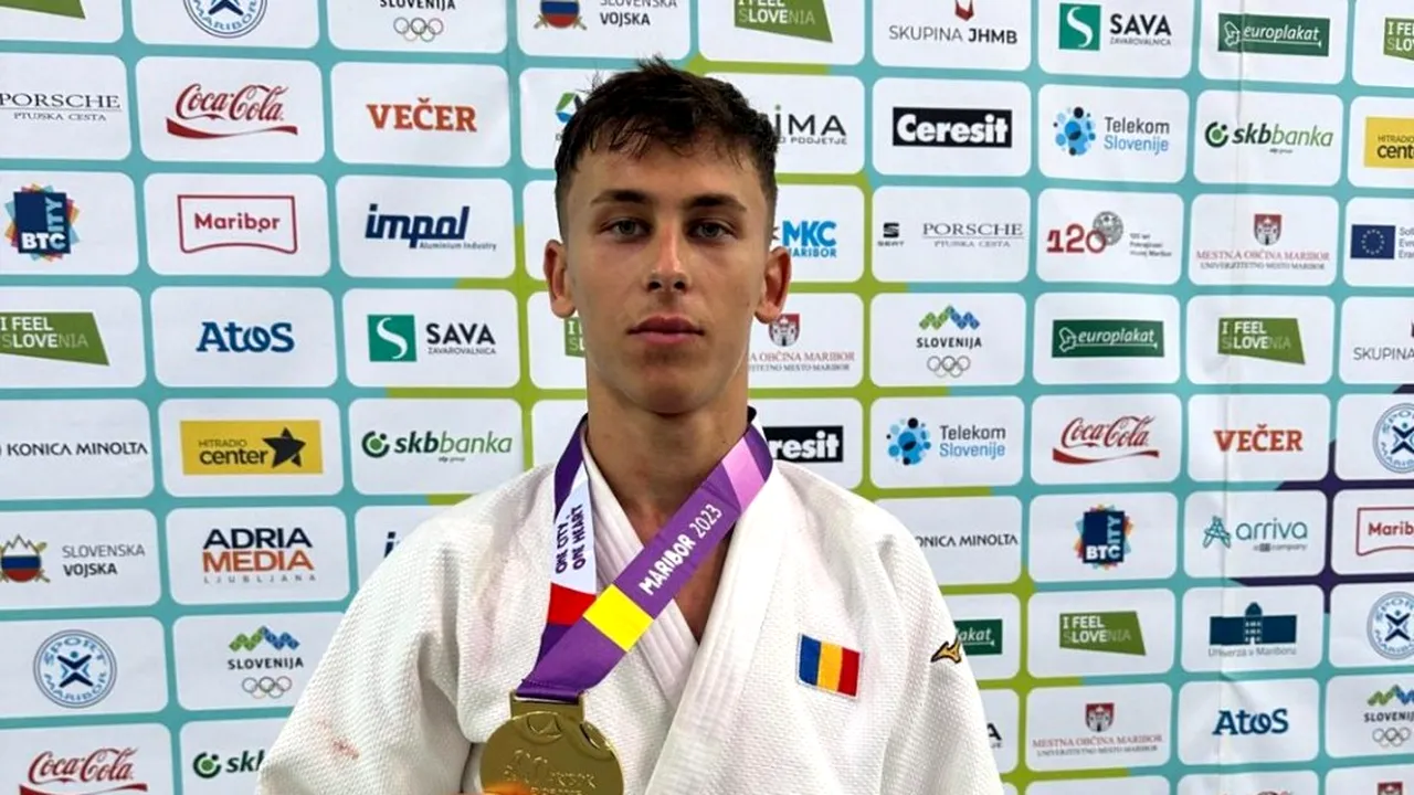 Judoka Tudor Moşoi a câştigat aurul la FOTE Maribor