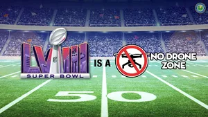 Zborul dronelor, interzis la Las Vegas în timpul finalei campionatului de fotbal american