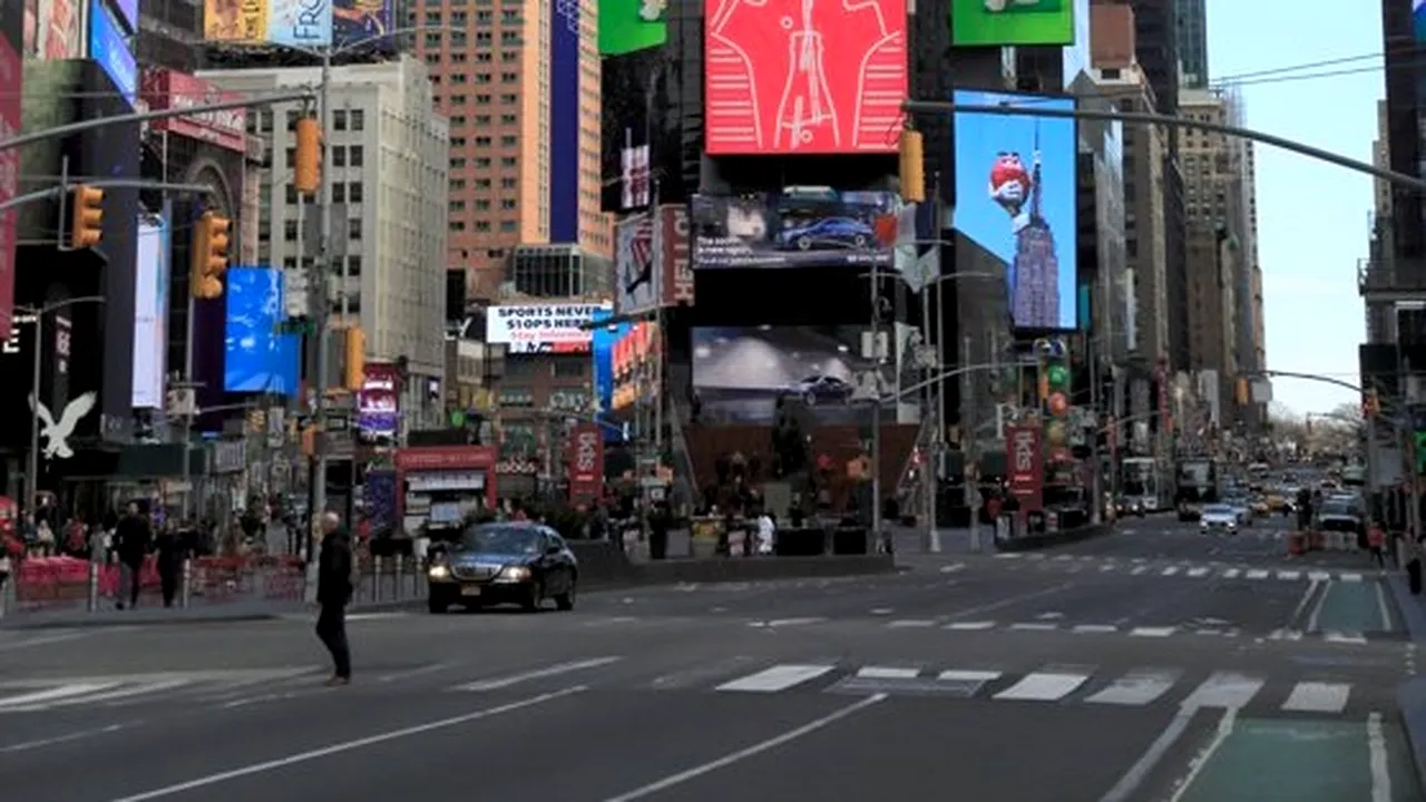 SUA: În statul New York, numărul de cazuri de coronavirus a atins un nou record