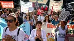 Argentinienii protestează pentru creșterea finanțării educației și asistenței medicale