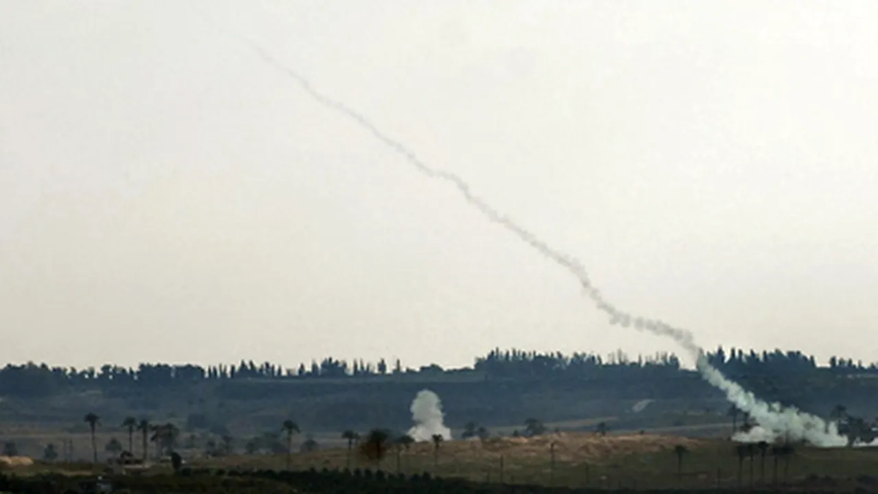 O nouă rachetă, lansată din Gaza asupra Israelului