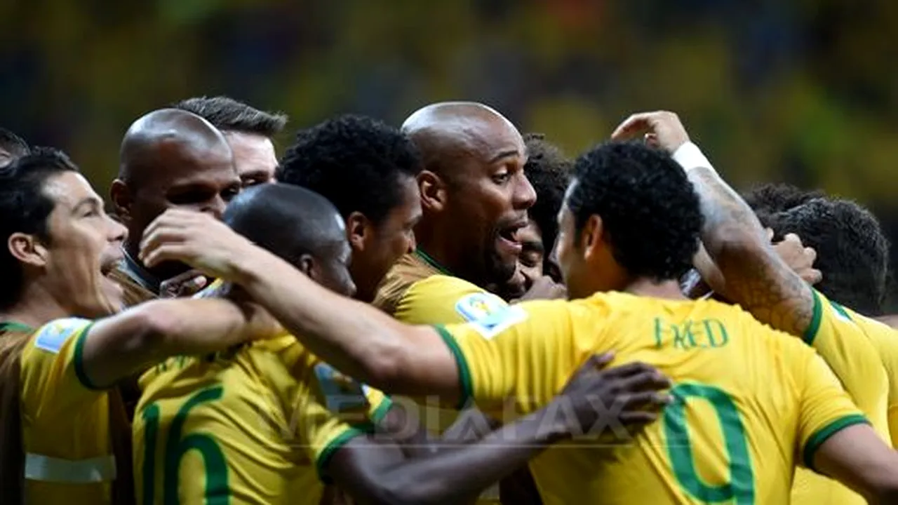 CUPA MONDIALĂ: Brazilia a învins Columbia, scor 2-1, şi s-a calificat în semifinale