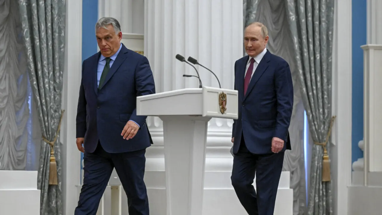 Euronews: Viktor Orban ar putea avea o întâlnire cu Vladimir Putin la Moscova vineri