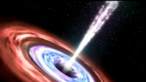 Imagini extraordinare cu momentul în care o supermasivă gaură neagră devorează o stea - VIDEO