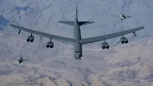 Bombardiere americane sosesc în România pentru misiunea Bomber Task Force 24-4. Acestea au fost interceptate de două aeronave ruseşti deasupra Mării Barents
