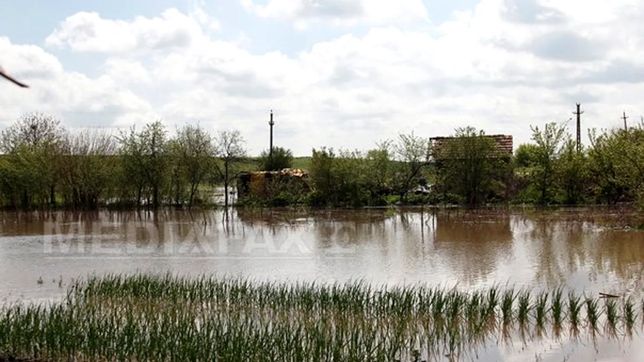 Cod portocaliu de inundaţii în Teleorman