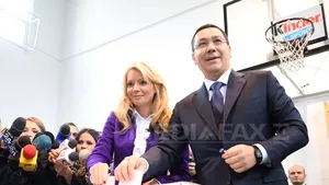 ALEGERI PREZIDENŢIALE 2014 - Daciana Sârbu, după vot: Să ne ajute Dumnezeu să scăpăm de ură şi dezbinare