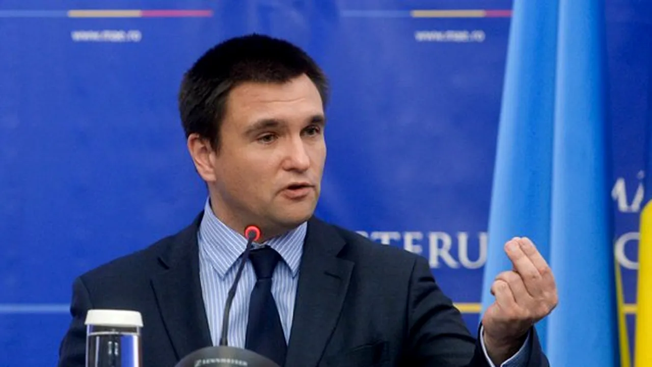Ministrul ucrainean de Externe, în România: Rusia nu poate fragmenta UE. Europa e unită, luptă pentru valorile ei