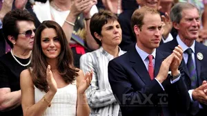 Andy Murray, plecăciune pentru Kate şi William. Ce a purtat ducesa de Cambridge la Wimbledon - FOTO