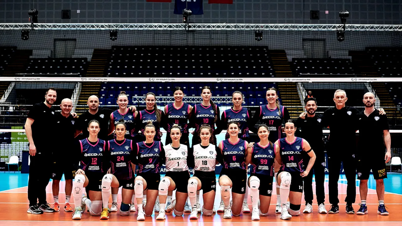 CSO Voluntari o elimină pe Alba Blaj și se califică în semifinalele CEV Cup la volei feminin