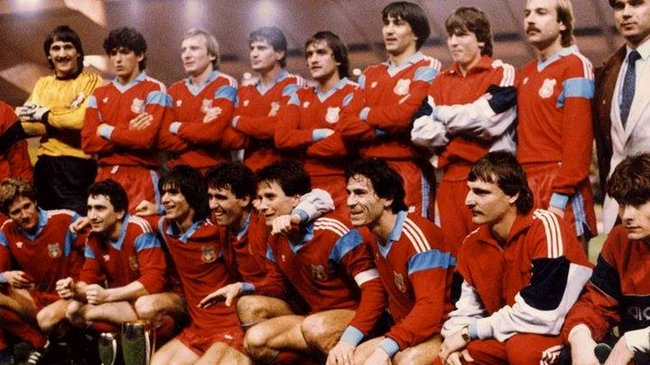 Aniversare la Steaua Bucureşti: Acum 34 de ani clubul cucerea Supercupa Europei
