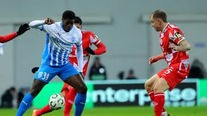 Universitatea Craiova a învins Dinamo cu gol în prelungiri, succes extrem de important în lupta pentru titlu