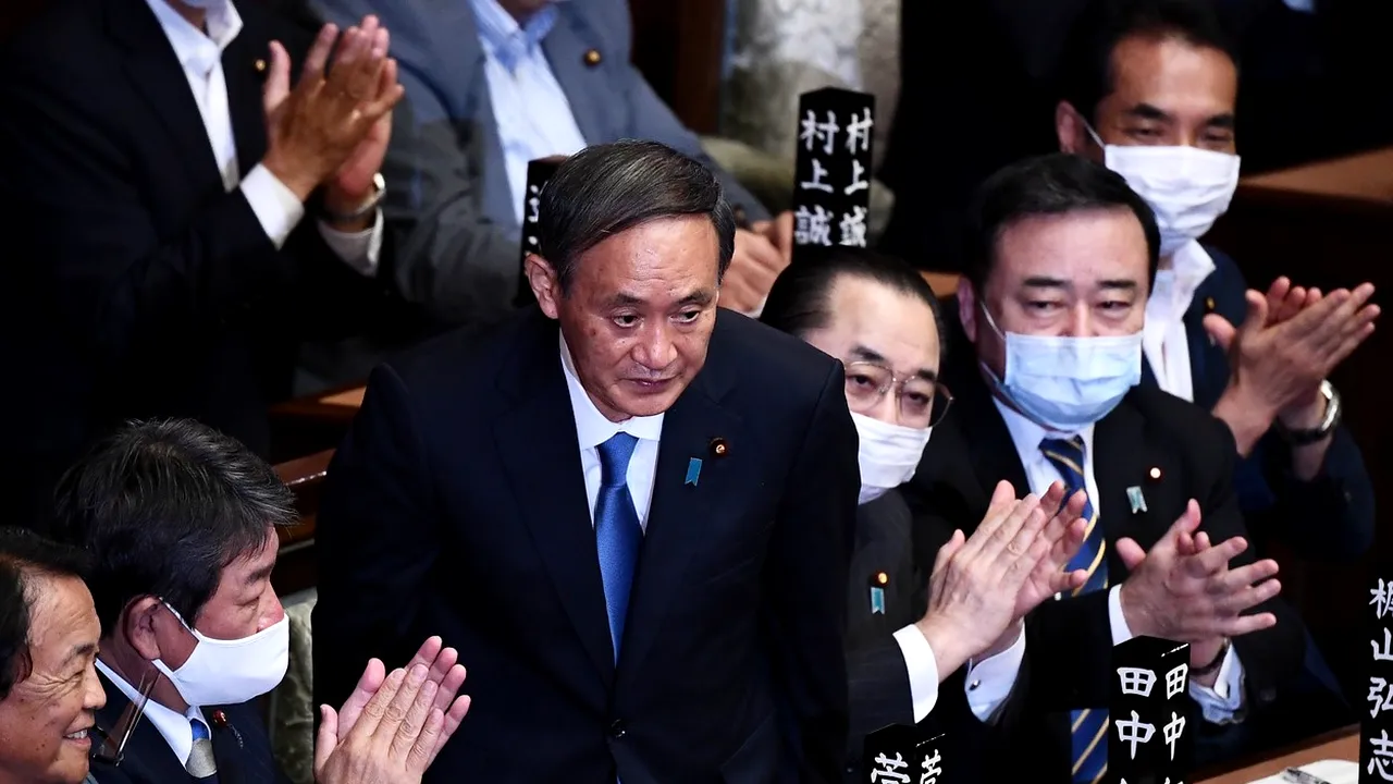 Yoshihide Suga este noul Prim Ministru al Japoniei