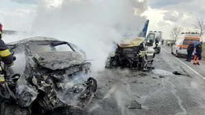 Doi șoferi au murit într-un accident în județul Buzău