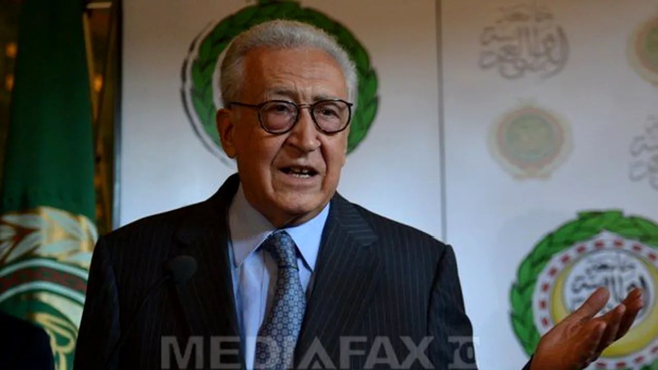 Emisarul internaţional pentru Siria, Lakhdar Brahimi, s-a deplasat la Damasc