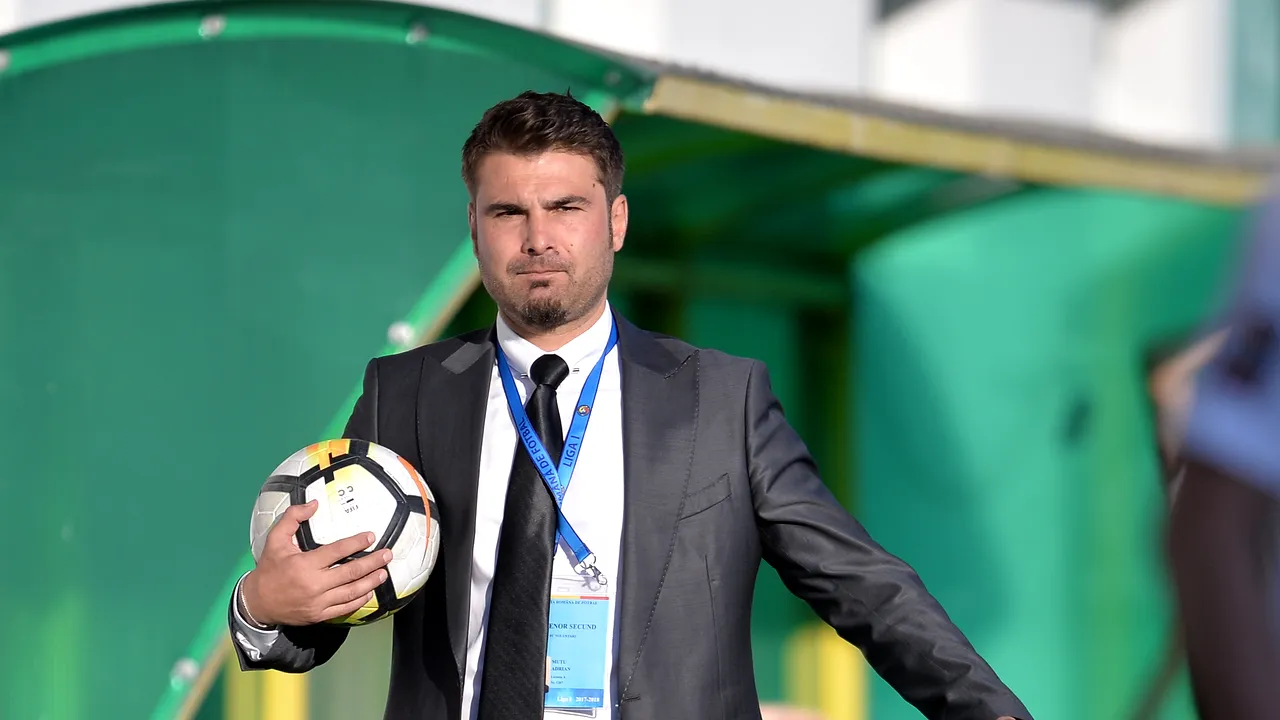 Adrian Mutu va debuta pe banca echipei naţionale de tineret a României la Craiova, contra Danemarcei