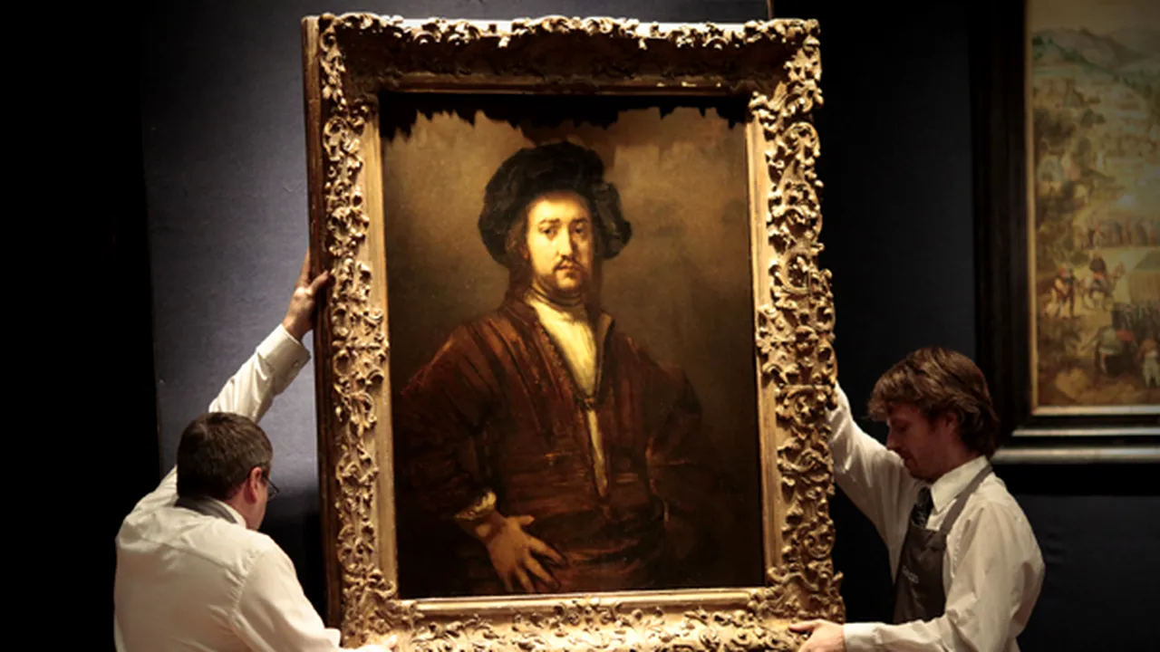 Un portret de Rembrandt, adjudecat la un preţ record