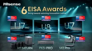 Hisense cucerește scena internațională cu șase premii EISA pentru inovație și performanță în imagine și sunet