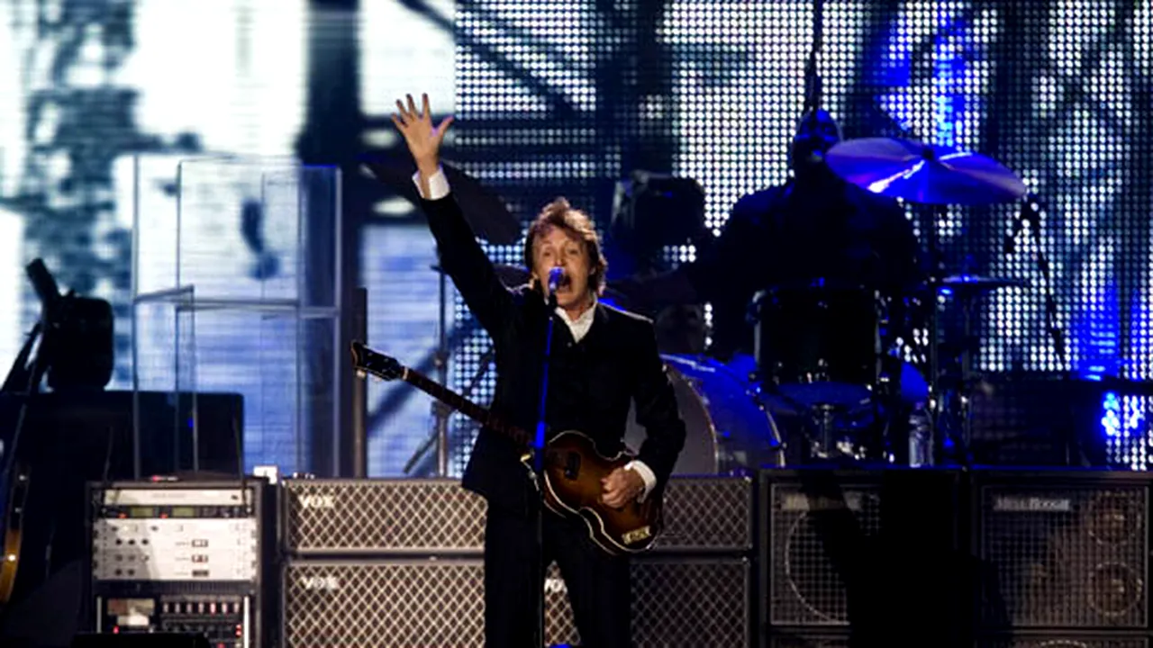 Paul McCartney pleacă în primul său turneu european din ultimii cinci ani