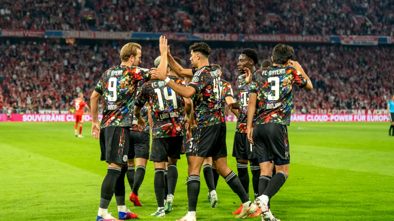 Bayern, înaintea Barcelonei într-un clasament privind controlul jocului. Cum stau echipele românești