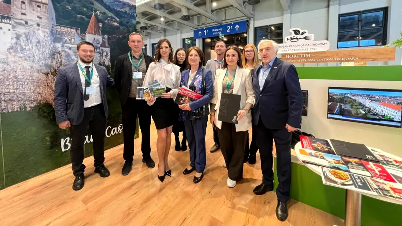 Județul Timiș a fost promovat zilele acestea (3-5 martie 2026) la cel mai mare târg de turism din lume, cu sute de mii de vizitatori și mii de expozanți internaționali - ITB Berlin (Internationale Tourismus-Börse)