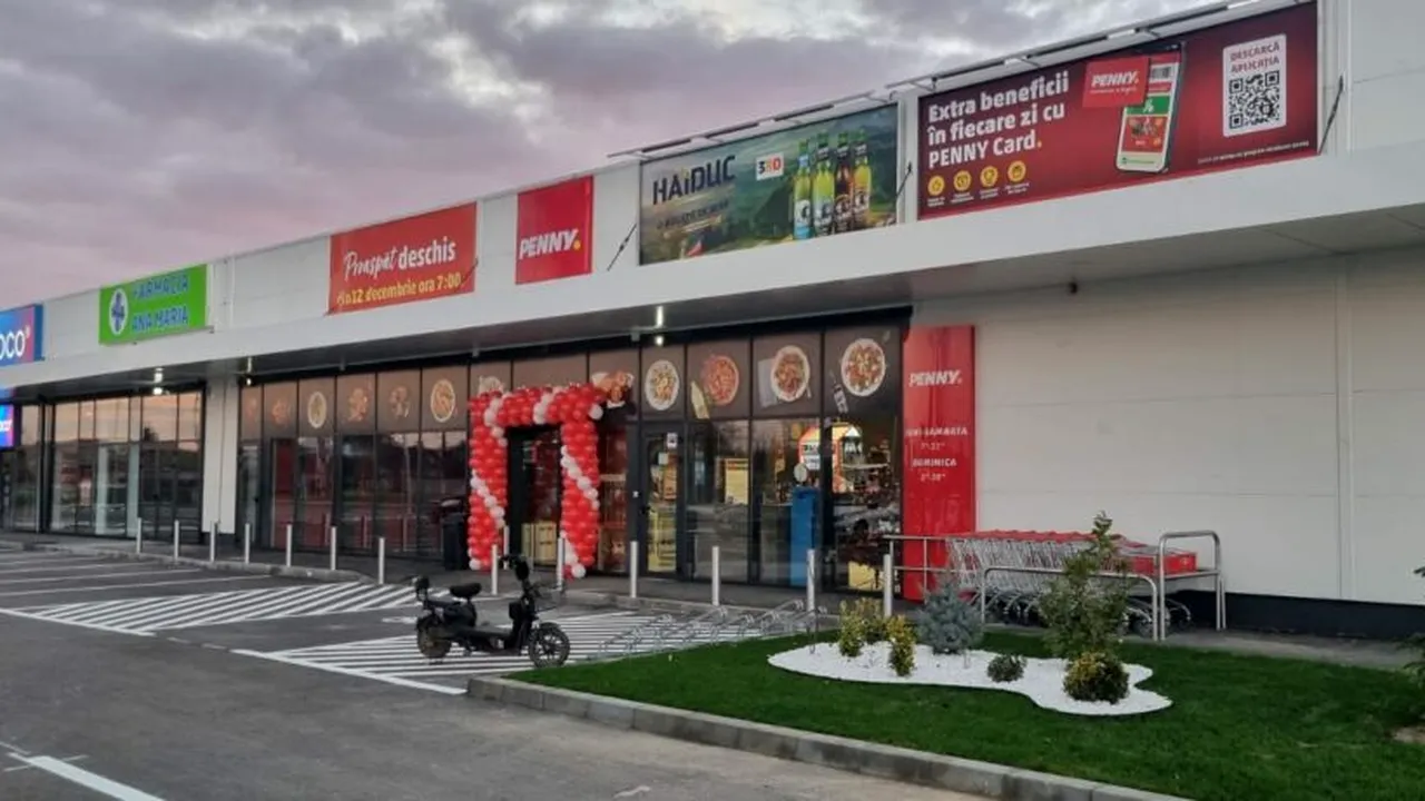 PENNY inaugurează cinci noi magazine în Turț, Târgu Jiu, Dragomirești, Ghimpați și Botoșani și ajunge la 446 de unități la nivel național