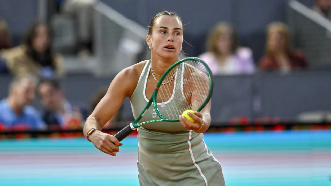 Aryna Sabalenka o învinge pe Osaka la Madrid Open și atinge borna de 150 de victorii la turnee WTA 1000